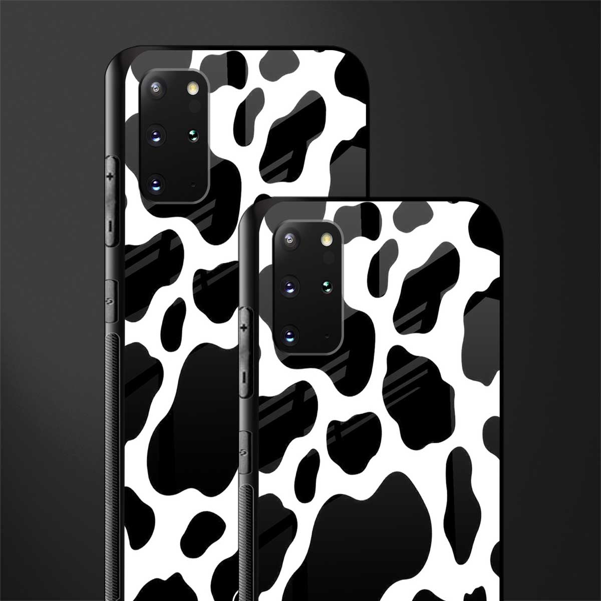 cow fur glass case for samsung galaxy s20 plus image-2