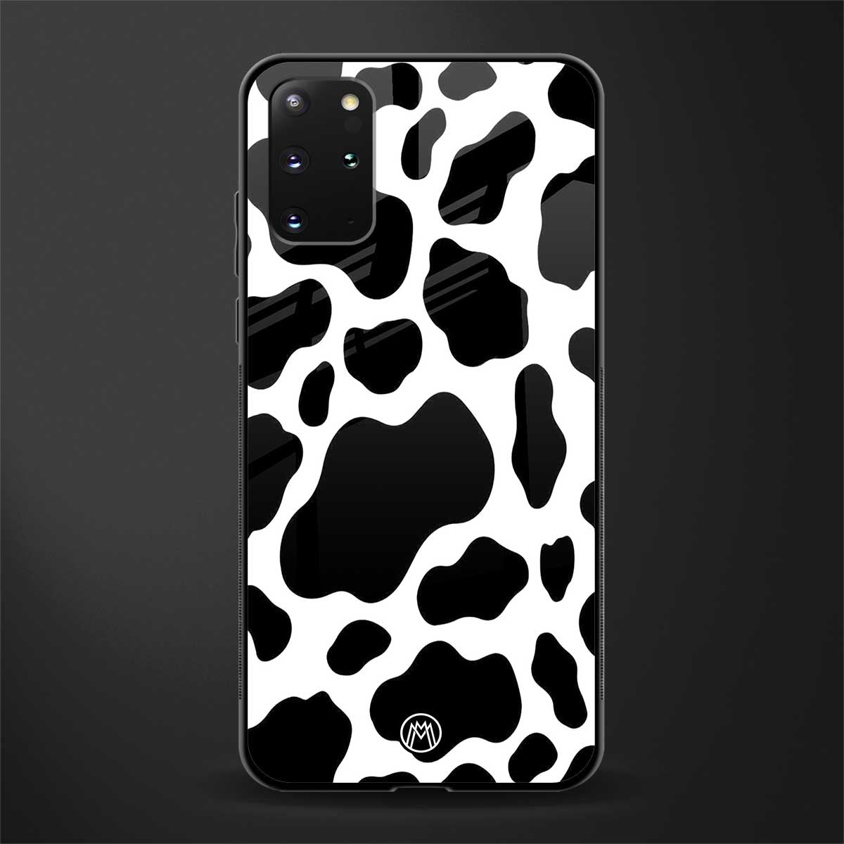 cow fur glass case for samsung galaxy s20 plus image