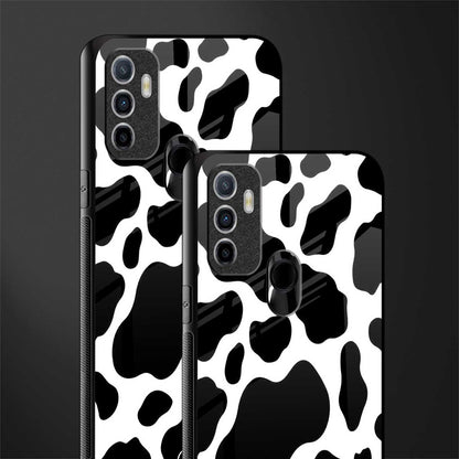 cow fur glass case for oppo a53 image-2