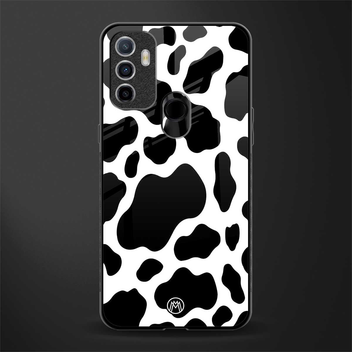 cow fur glass case for oppo a53 image