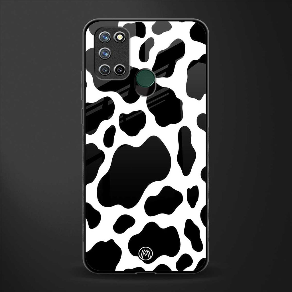 cow fur glass case for realme 7i image