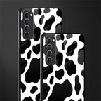 cow fur glass case for oppo reno 4 pro image-2