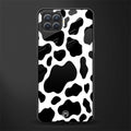 cow fur glass case for oppo f17 image