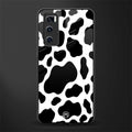 cow fur glass case for vivo v20 se image