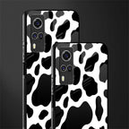 cow fur glass case for vivo y51a image-2