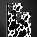 cow fur glass case for redmi 9c image-2