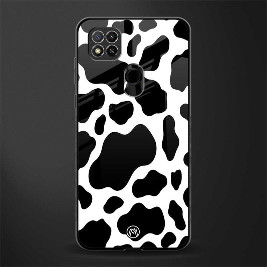 cow fur glass case for redmi 9 image