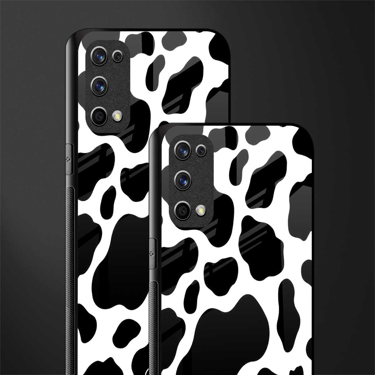 cow fur glass case for realme x7 pro image-2