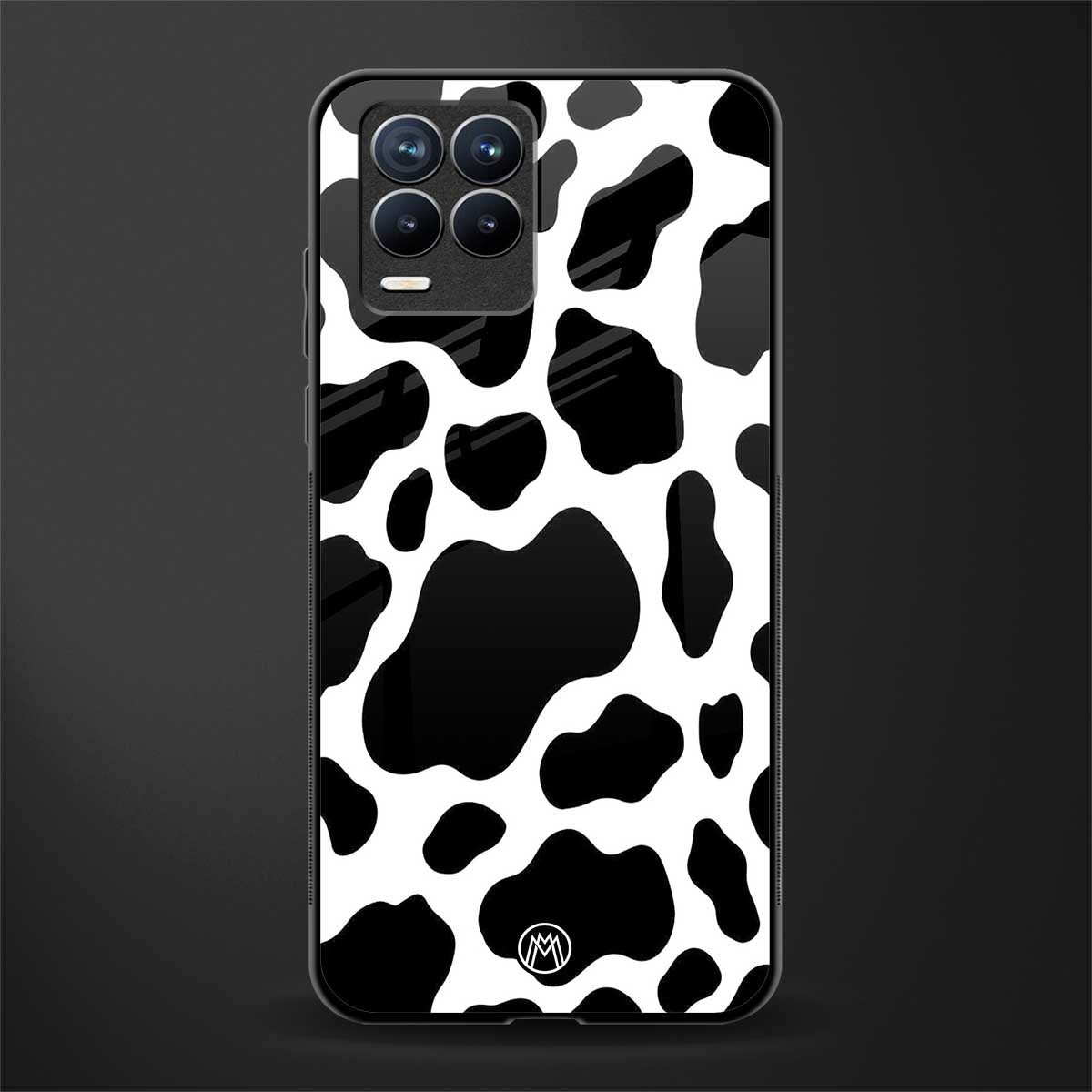 cow fur glass case for realme 8 pro image