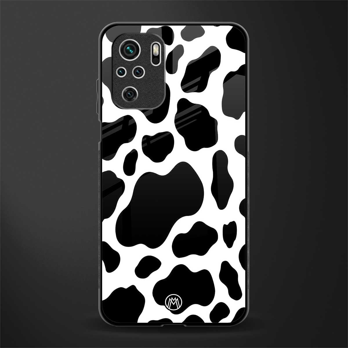 cow fur glass case for redmi note 10 image