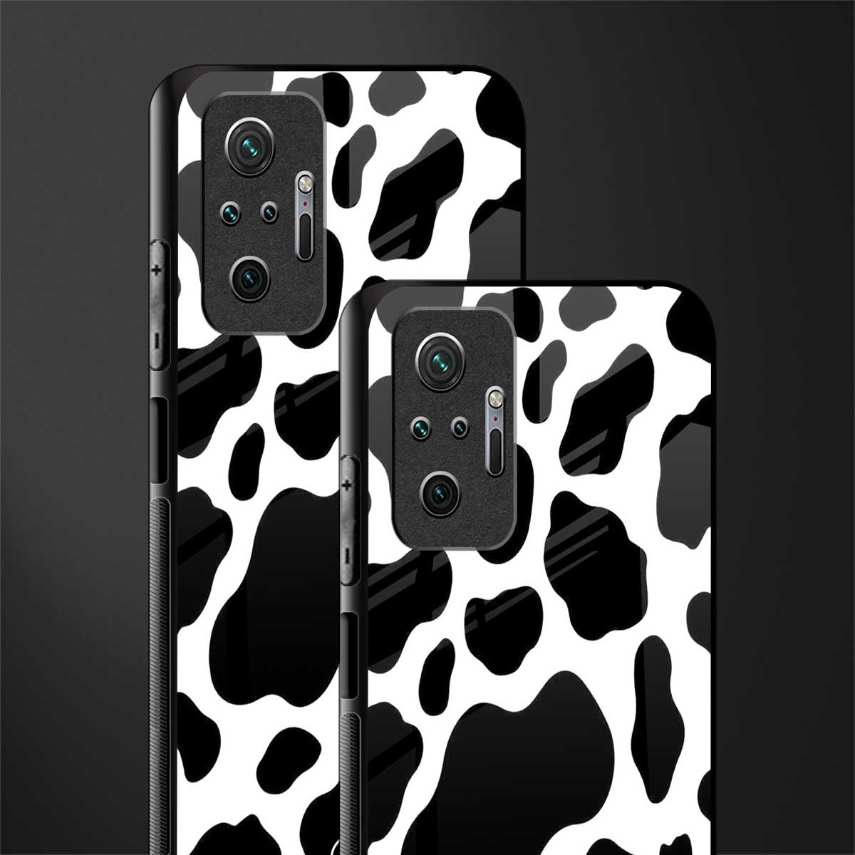 cow fur glass case for redmi note 10 pro image-2