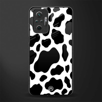 cow fur glass case for redmi note 10 pro image