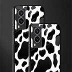 cow fur glass case for vivo v21e 5g image-2