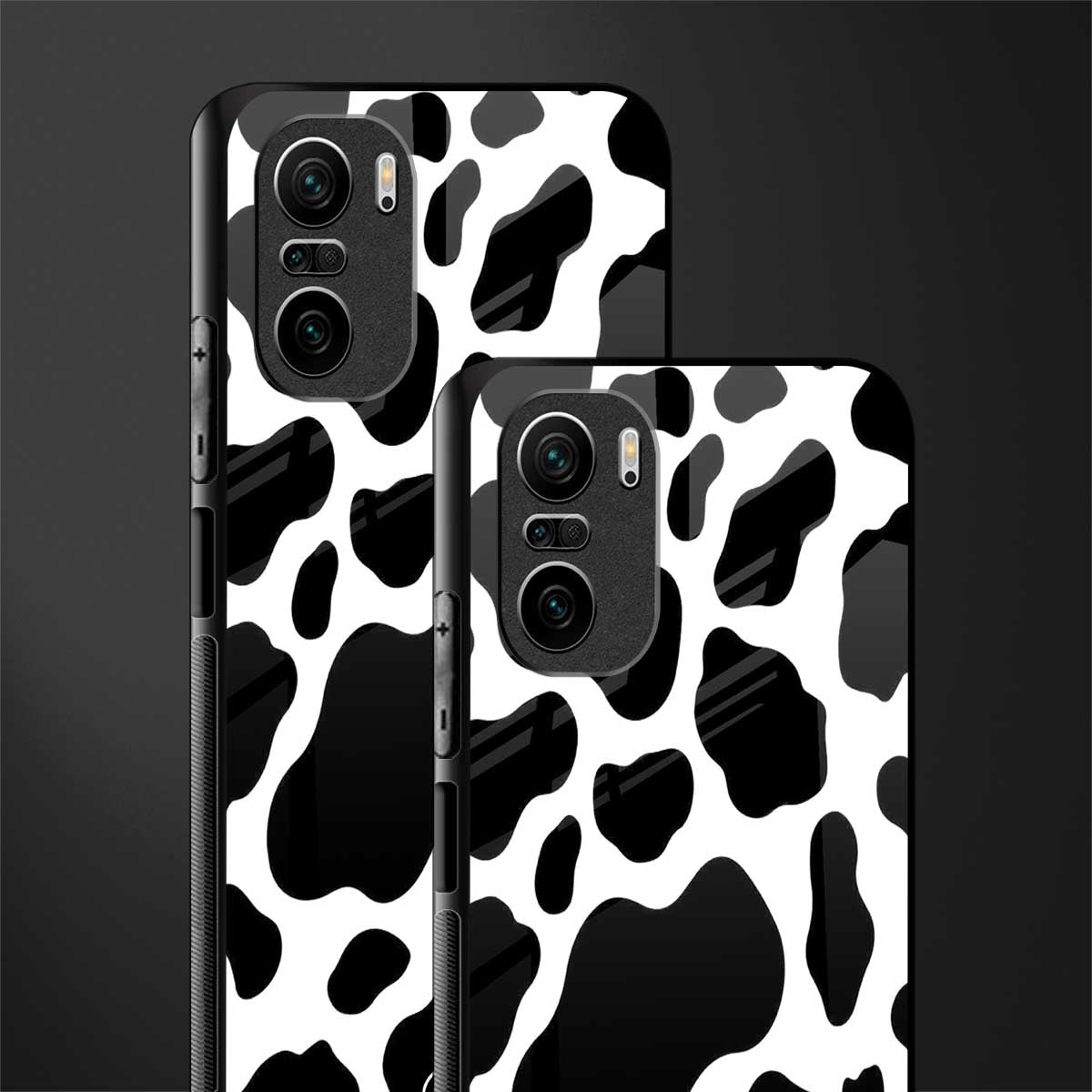 cow fur glass case for mi 11x 5g image-2