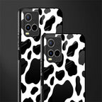 cow fur glass case for vivo y21t image-2