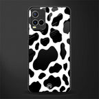 cow fur glass case for vivo y21s image