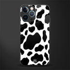 cow fur glass case for iphone 12 pro image