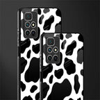 cow fur glass case for redmi 10 prime image-2