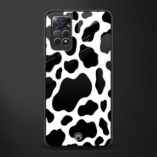 cow fur back phone cover | glass case for redmi note 11 pro plus 4g/5g