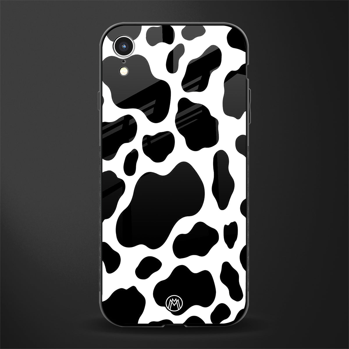 cow fur glass case for iphone xr image