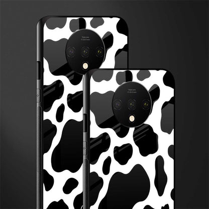 cow fur glass case for oneplus 7t image-2