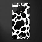 cow fur glass case for oneplus 7t image
