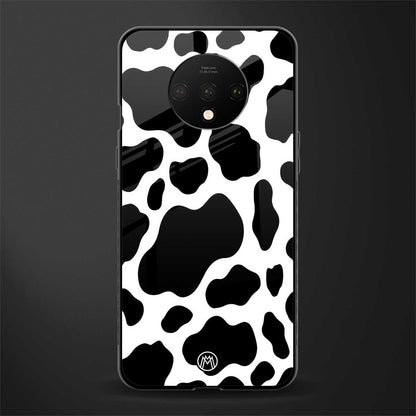 cow fur glass case for oneplus 7t image