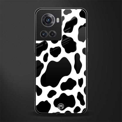 cow fur back phone cover | glass case for oneplus 10r 5g