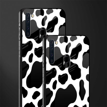 cow fur glass case for samsung a21 image-2