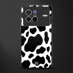 cow fur glass case for vivo x80 image