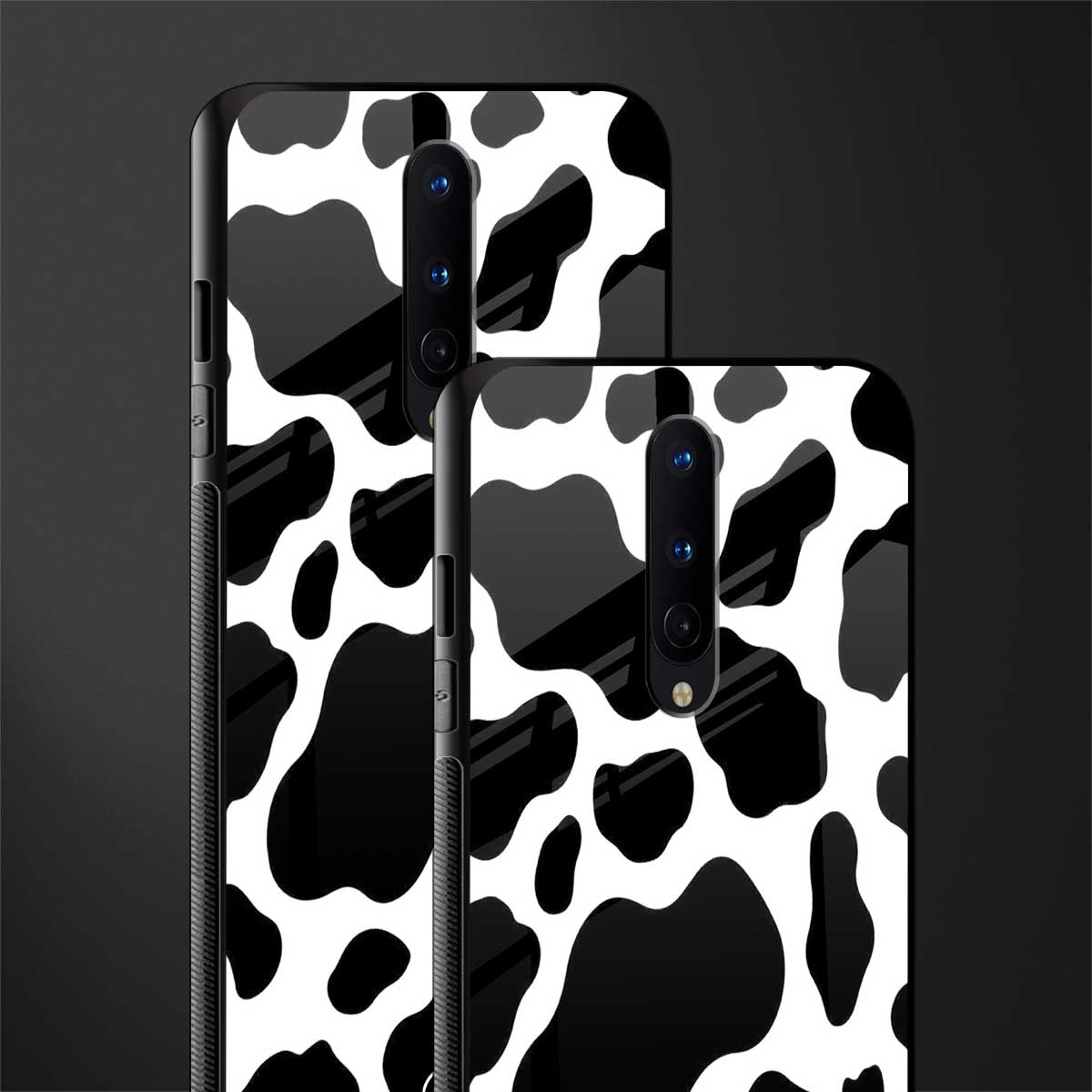 cow fur glass case for oneplus 8 image-2