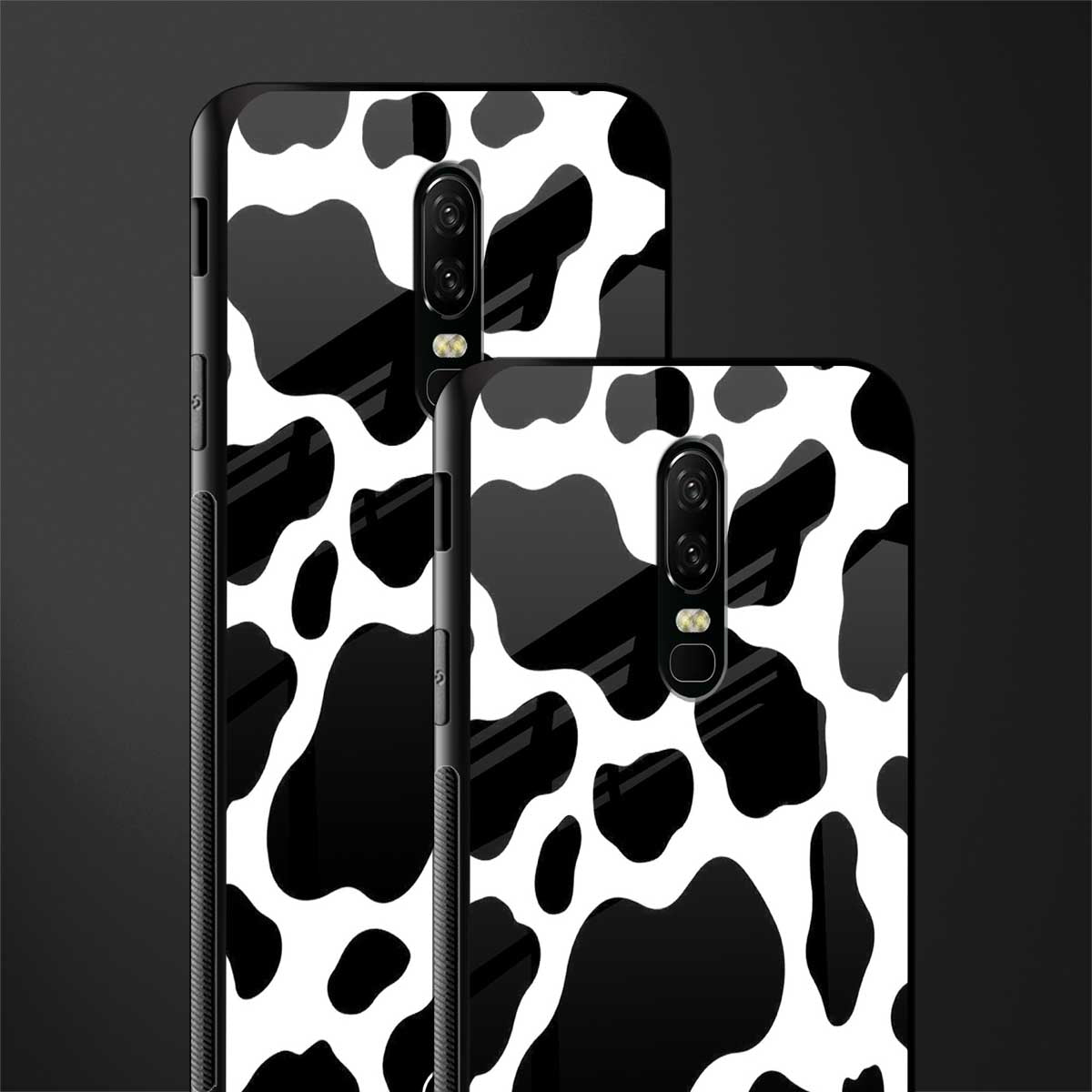 cow fur glass case for oneplus 6 image-2