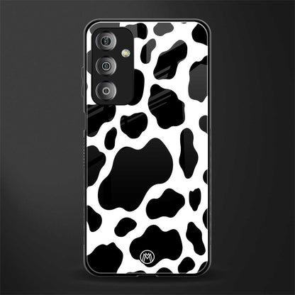 cow fur back phone cover | glass case for samsung galaxy f23 5g