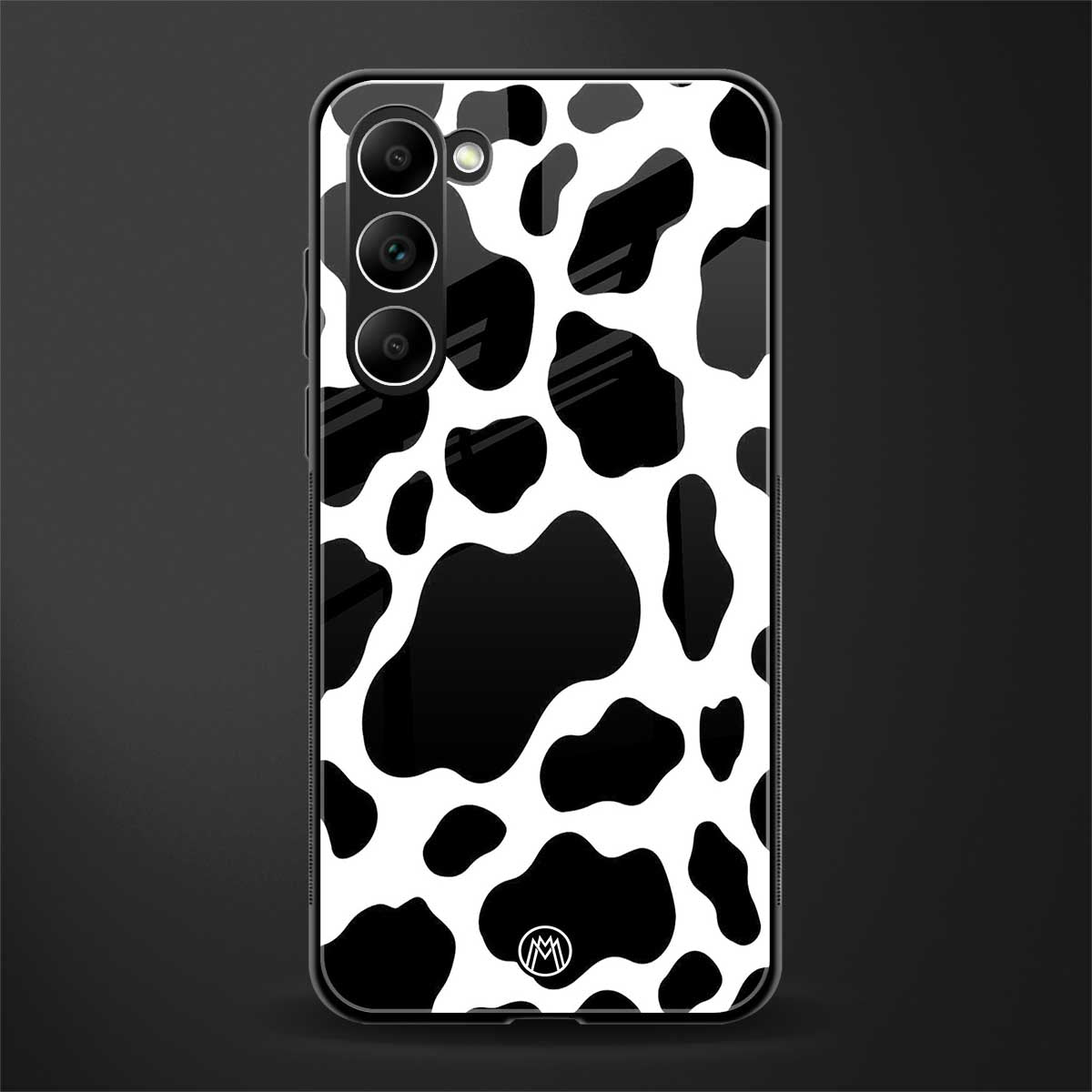 cow fur glass case for phone case | glass case for samsung galaxy s23