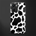 cow fur back phone cover | glass case for vivo y16
