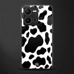 cow fur back phone cover | glass case for vivo y35 4g