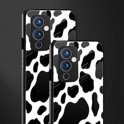 cow fur back phone cover | glass case for oneplus 9