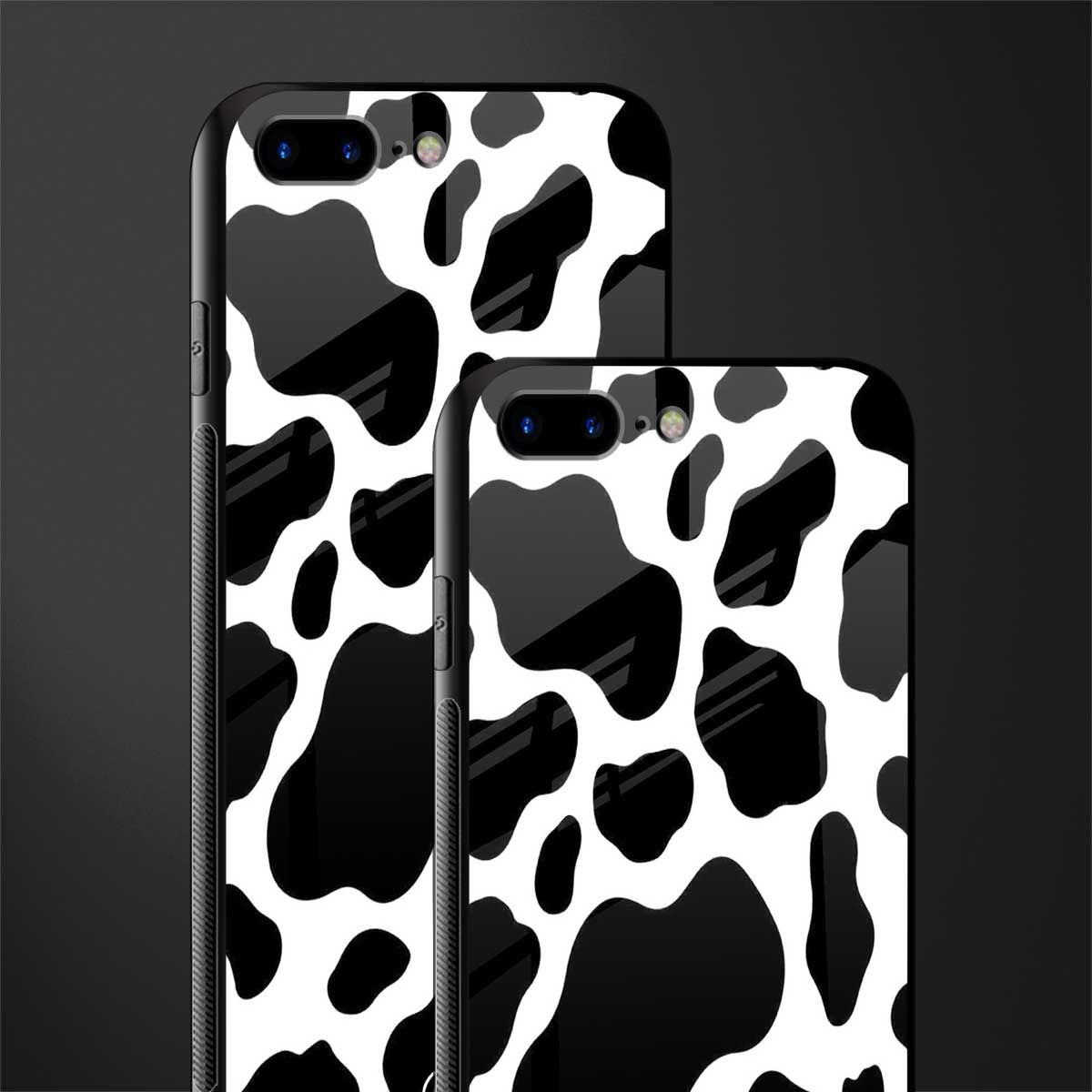 cow fur glass case for iphone 7 plus image-2