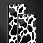 cow fur glass case for iphone se 2020 image-2
