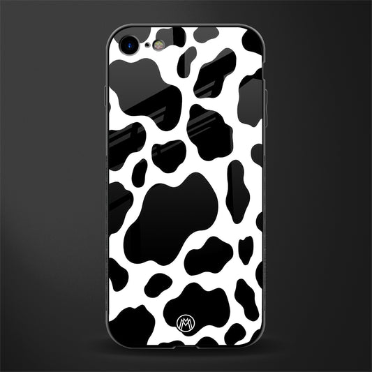 cow fur glass case for iphone 8 image