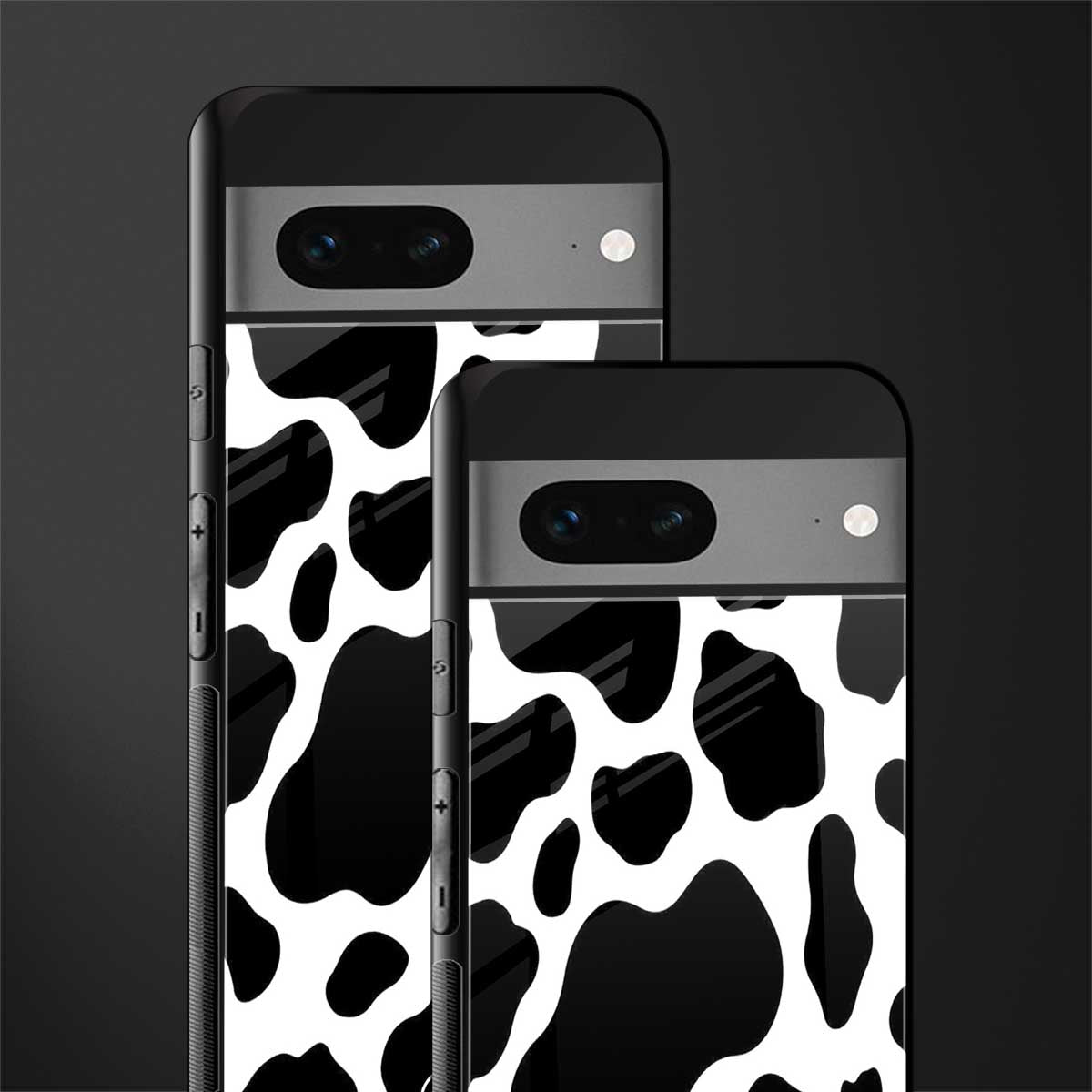 cow fur back phone cover | glass case for google pixel 7