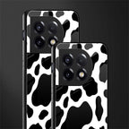 cow fur back phone cover | glass case for oneplus 11