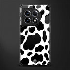 cow fur back phone cover | glass case for oneplus 11
