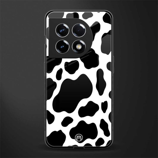 cow fur back phone cover | glass case for oneplus 11