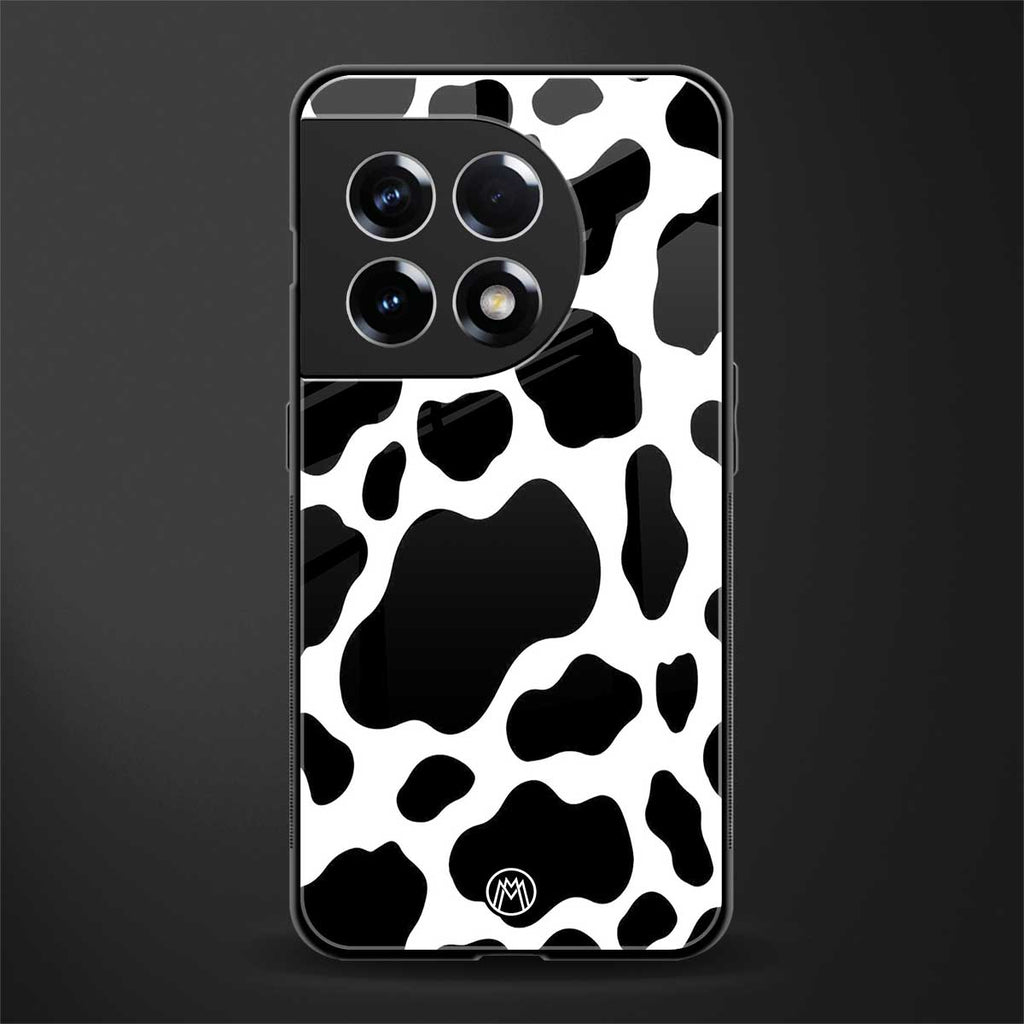 cow fur back phone cover | glass case for oneplus 11r