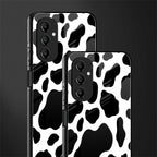 cow fur back phone cover | glass case for samsung galaxy a14 5g