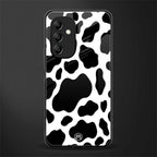 cow fur back phone cover | glass case for samsung galaxy a14 5g