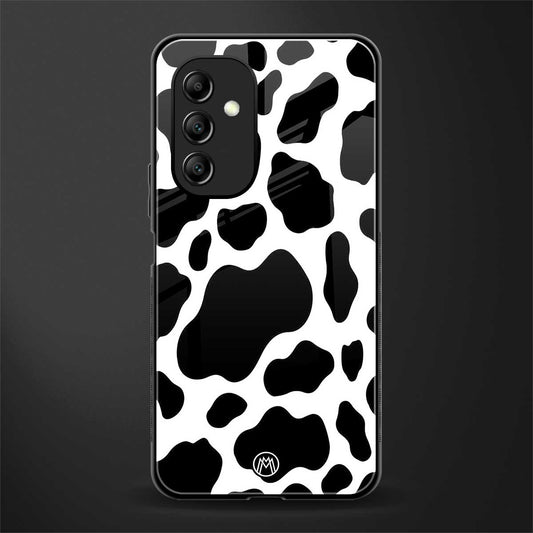 cow fur back phone cover | glass case for samsung galaxy a14 5g