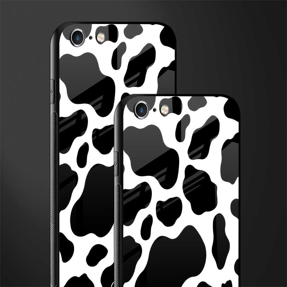 cow fur glass case for iphone 6 plus image-2