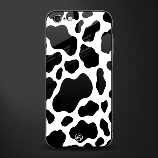 cow fur glass case for iphone 6 image